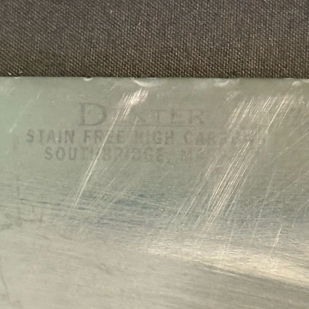 Dexter Southbridge Vintage Chinese‎ Càidāo Chefs Knife Cleaver 8
